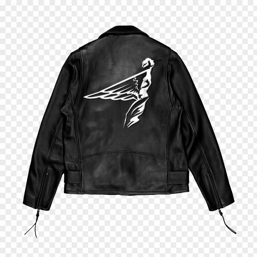 Leather Jackets Jacket T-shirt Denim PNG