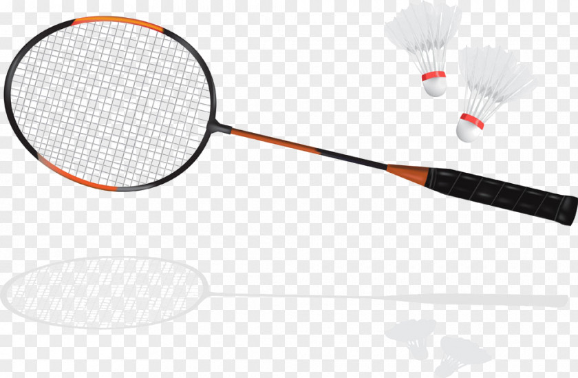 Badminton Racket And Shuttlecock Drawing Clip Art PNG
