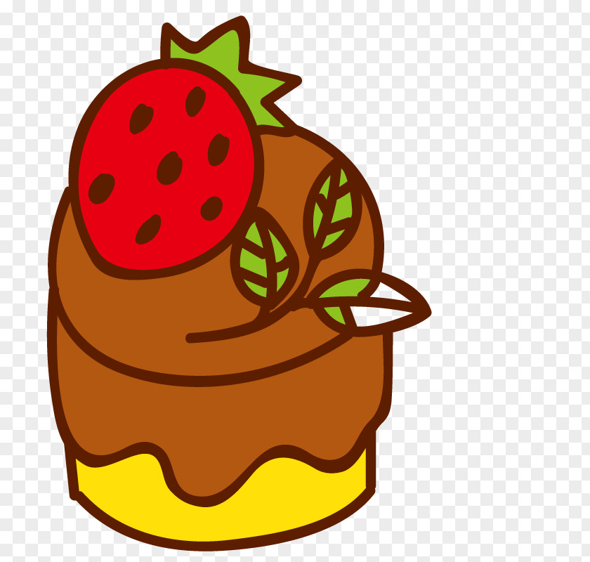 Chocolate Food Strawberry Ice Cream Cake Clip Art PNG