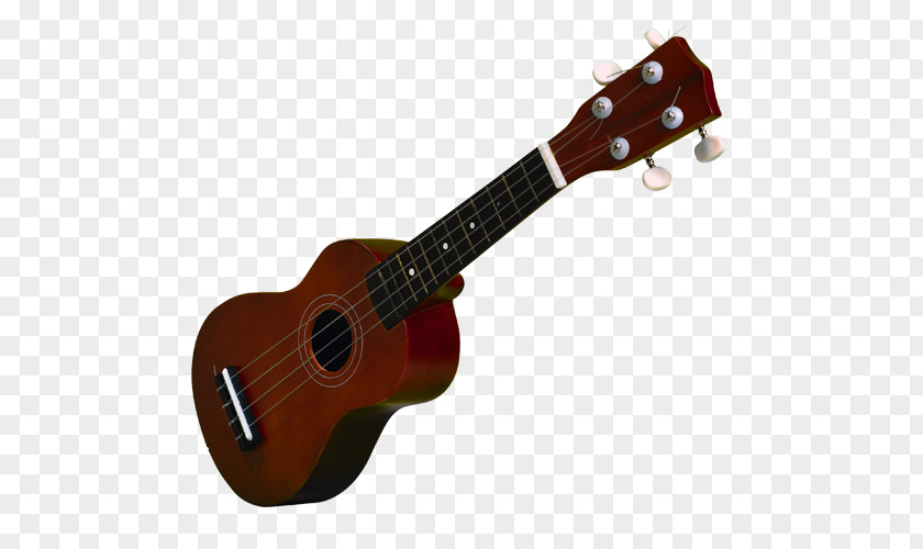 Deep Red Folk Guitar PNG