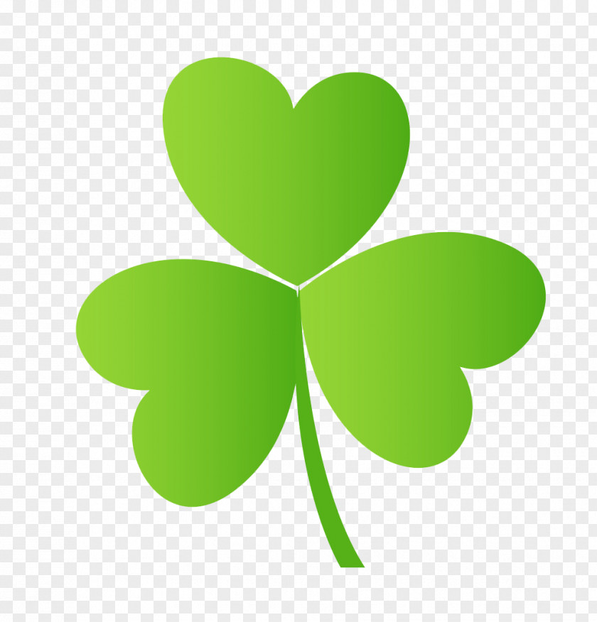 Green Clover Four-leaf Royalty-free PNG