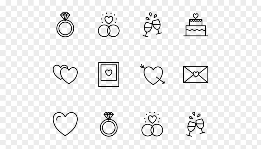 Wedding Pack Clip Art PNG