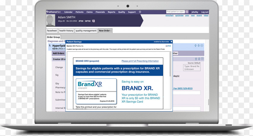 Marketing Electronic Health Record Advertising Athenahealth Epocrates Organization PNG