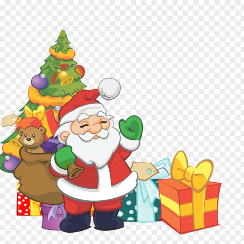Santa Claus Rudolph Mrs. NORAD Tracks Clip Art PNG