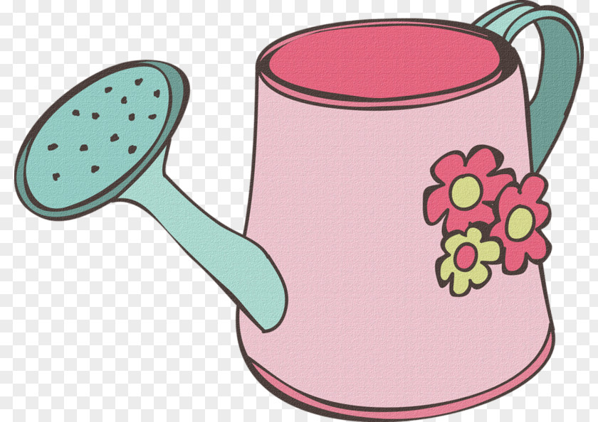 Animated Watering Can Mug Product Design Clip Art Cup PNG