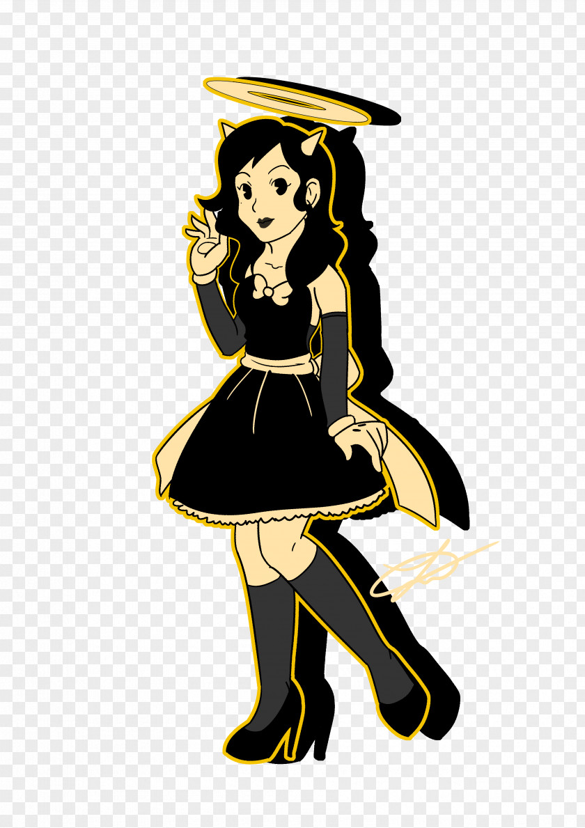 Bendy And The Ink Machine DeviantArt Fan Art PNG