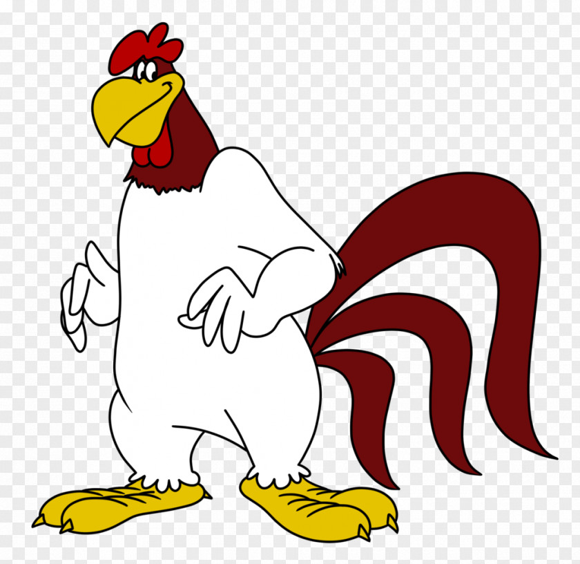 Foghorn Leghorn Rooster Chicken Cartoon PNG