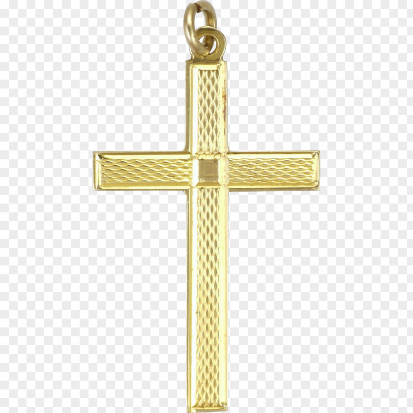 Gold Cross Body Jewellery Crucifix Charms & Pendants Symbol PNG