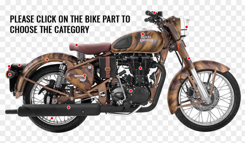 Motorcycle Royal Enfield Classic Bullet Car PNG