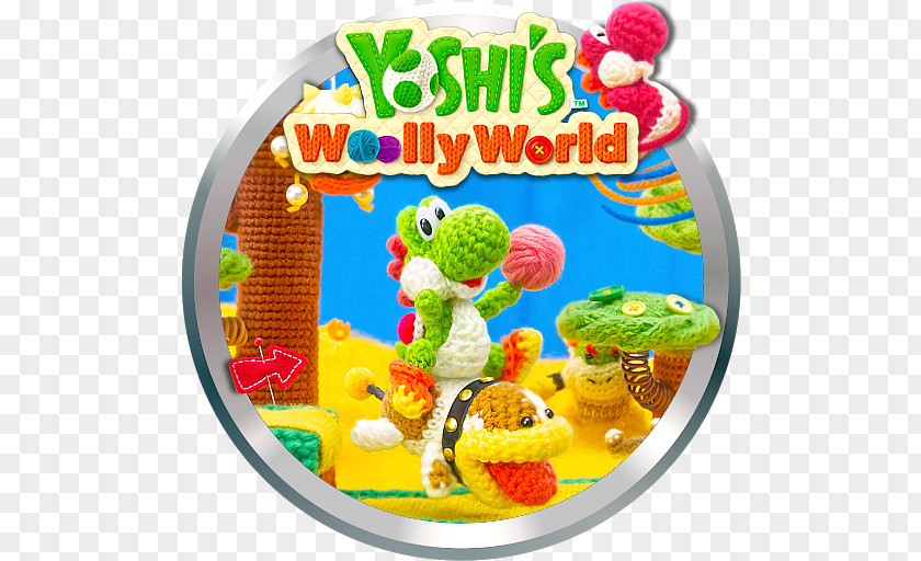 Nintendo Poochy & Yoshi's Woolly World Mario Yoshi Wii U PNG