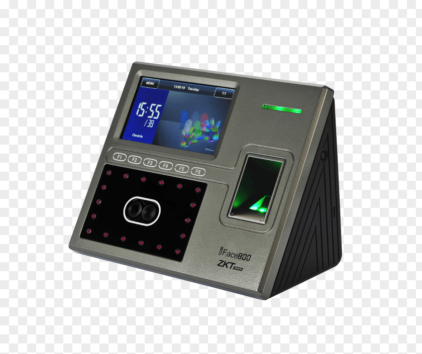 Zkteco Time And Attendance Facial Recognition System Access Control Biometrics PNG