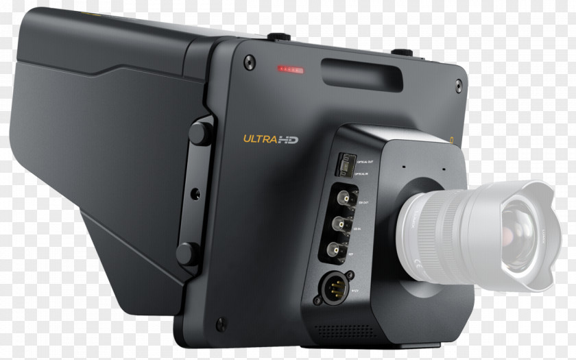 Camera 4k Blackmagic URSA Design 4K Resolution Cinema Studio PNG