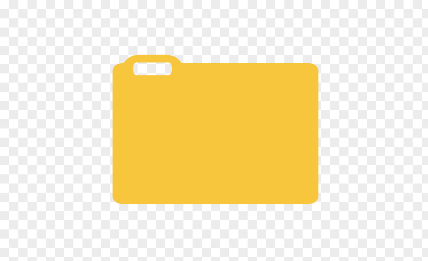 Folder Image Yellow Material PNG