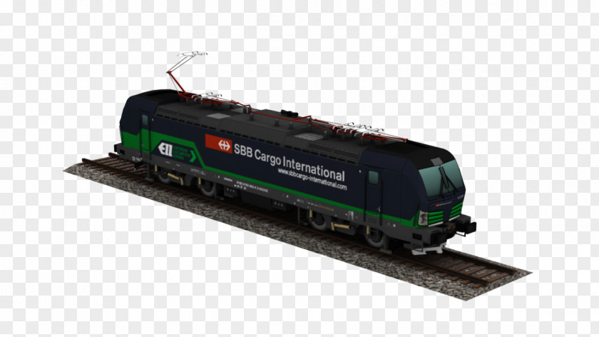 Locomotive Installation Train Rail Transport Vectron ELL GmbH PNG