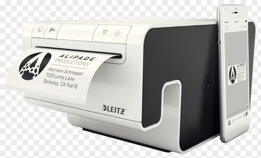 Printer Paper Label Leitz Icon PNG