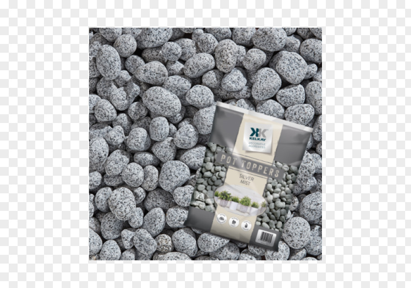 Silver Mist Rock Gravel Sand Flowerpot Garden PNG