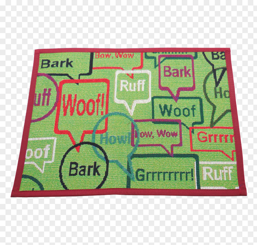 Bow Wow Place Mats Bowl Textile Food PNG