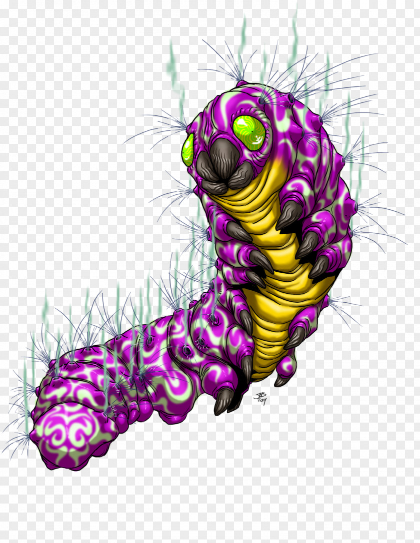 Catterpillar Worm DeviantArt Smoking PNG