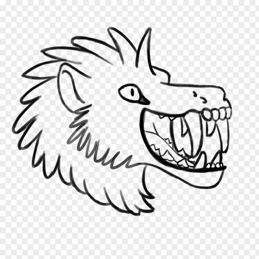 Dog Snout Drawing Line Art Clip PNG