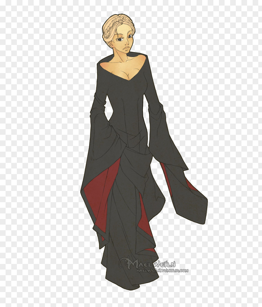 Fear Mind Killer Illustration Drawing Image Robe Gown PNG