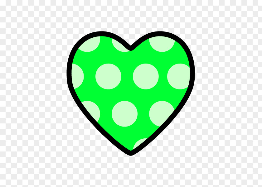 Green Polka Dots Leaf Clip Art PNG