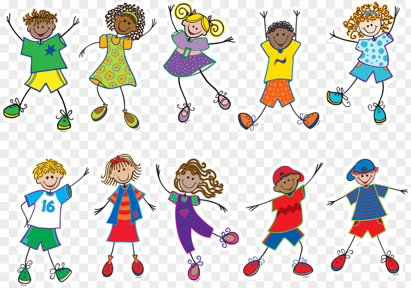 Kids Border Child Classroom Art PNG