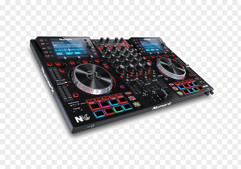 Numark NV II DJ Controller Disc Jockey Industries Serato Audio Research PNG