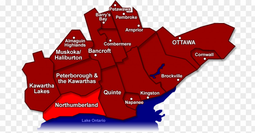 Ontario Map Cornwall World Kingston Arnprior PNG