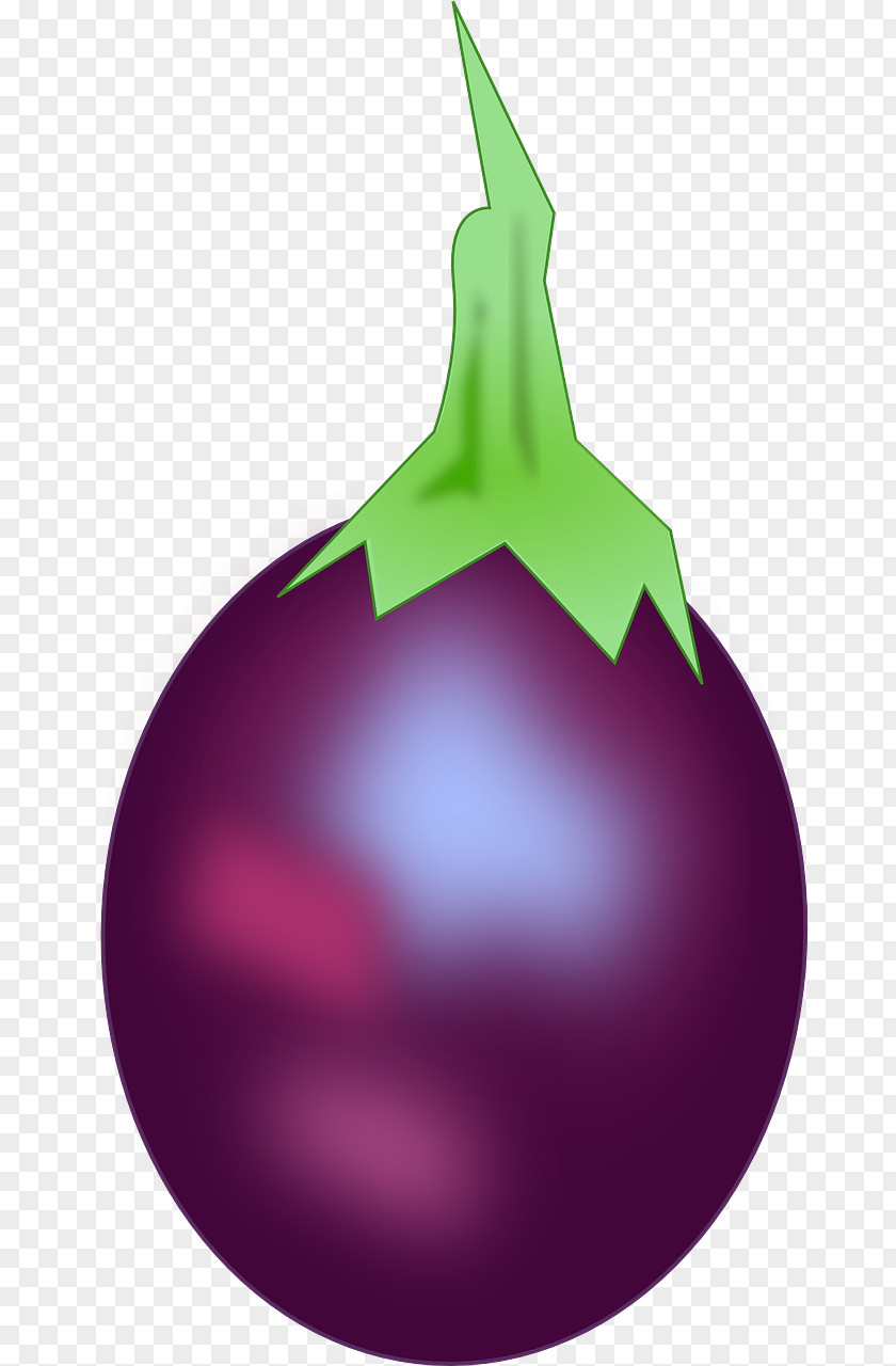 Purple Eggplant Icon PNG
