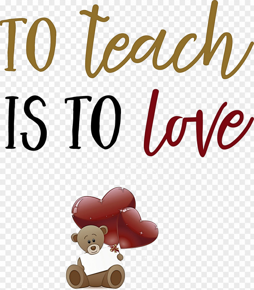 To Teach Is Love Valentines Day Valentine PNG