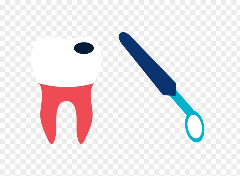 Vector Tooth Decay Dental Mirror Material Mouth PNG