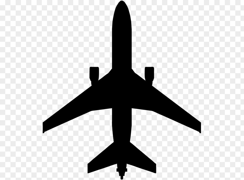Airplane Aircraft Silhouette PNG
