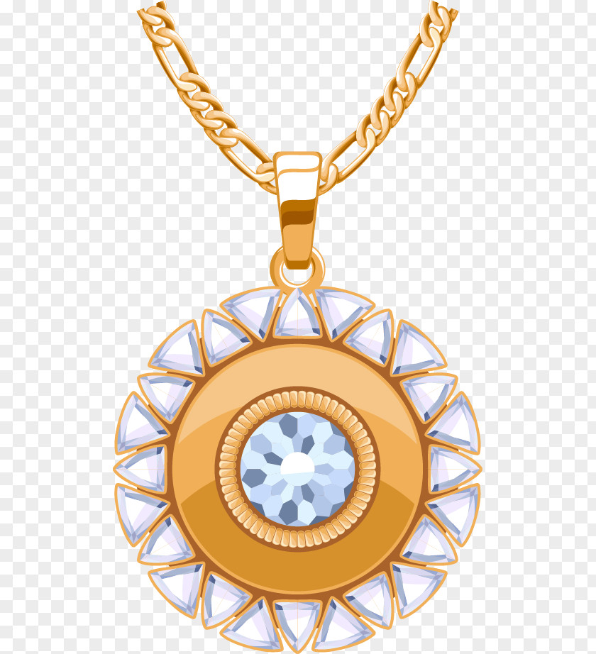 Bright Gold Diamond Jewelry Jewellery Necklace Gemstone PNG