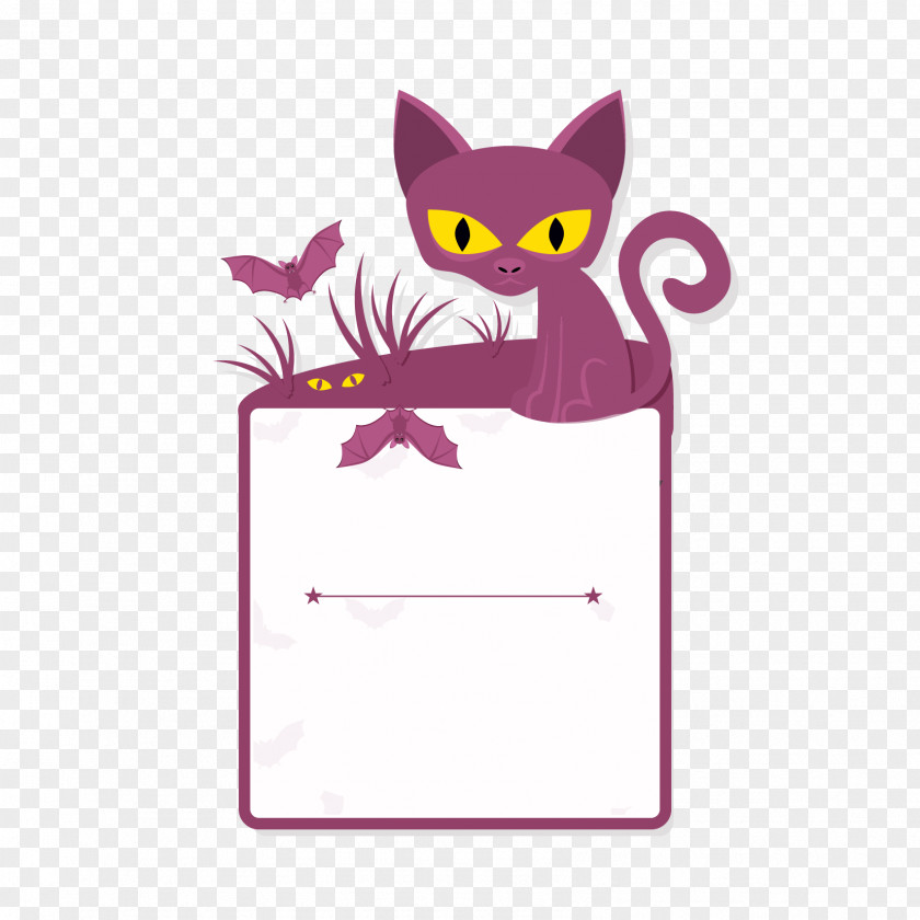 Haloween Cat Vector Graphics Halloween Image Graphic Design PNG