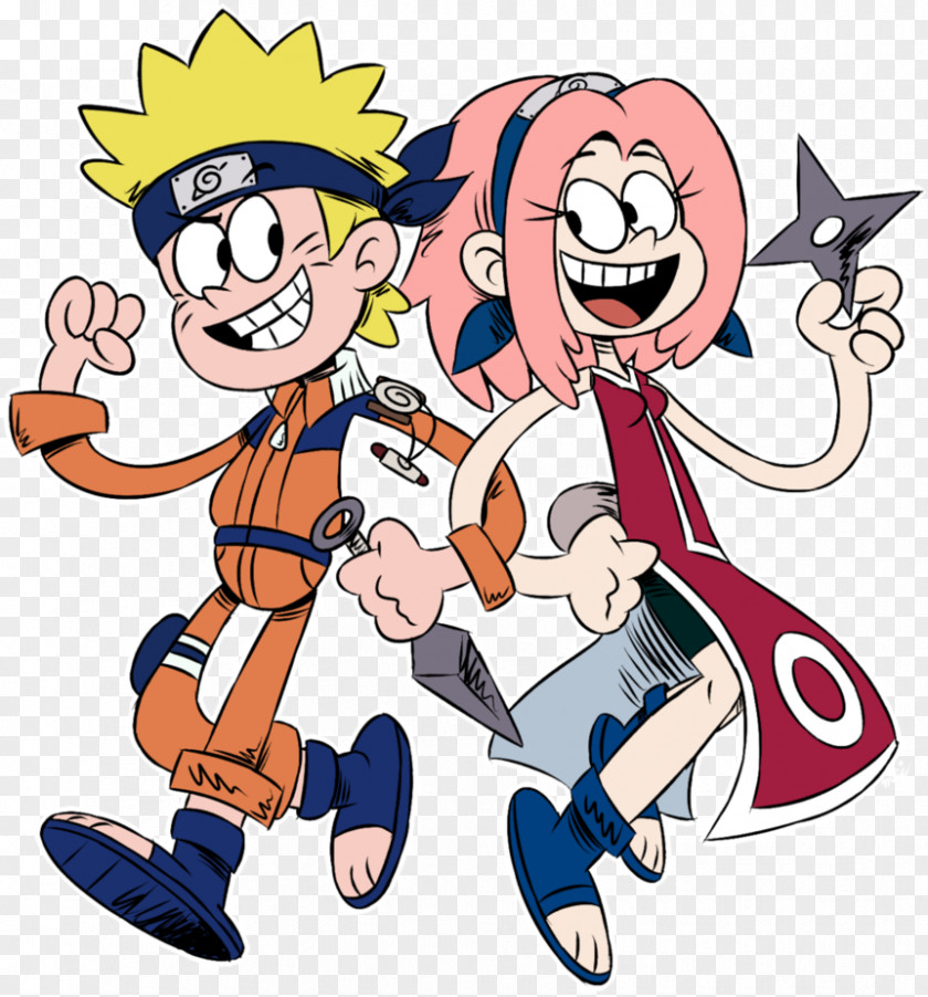 Master Swimmer Naruto Uzumaki Sakura Haruno Art Drawing PNG