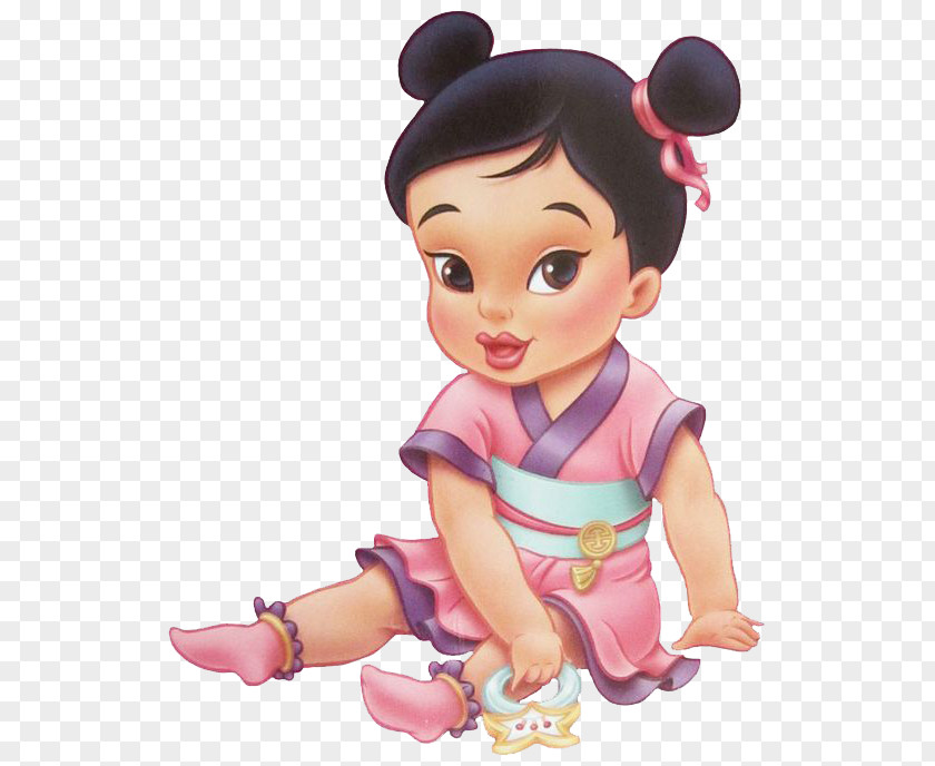 Baby Fa Mulan Rapunzel Minnie Mouse Mushu PNG