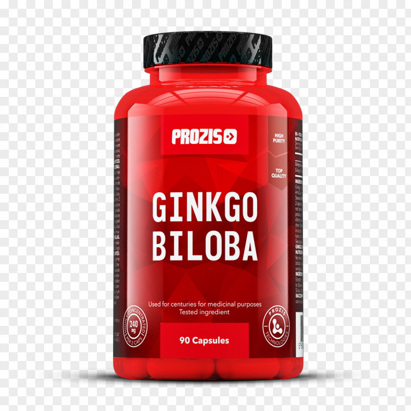 Ginkgo-biloba Dietary Supplement Chitosan Vitamin Lipoic Acid Capsule PNG