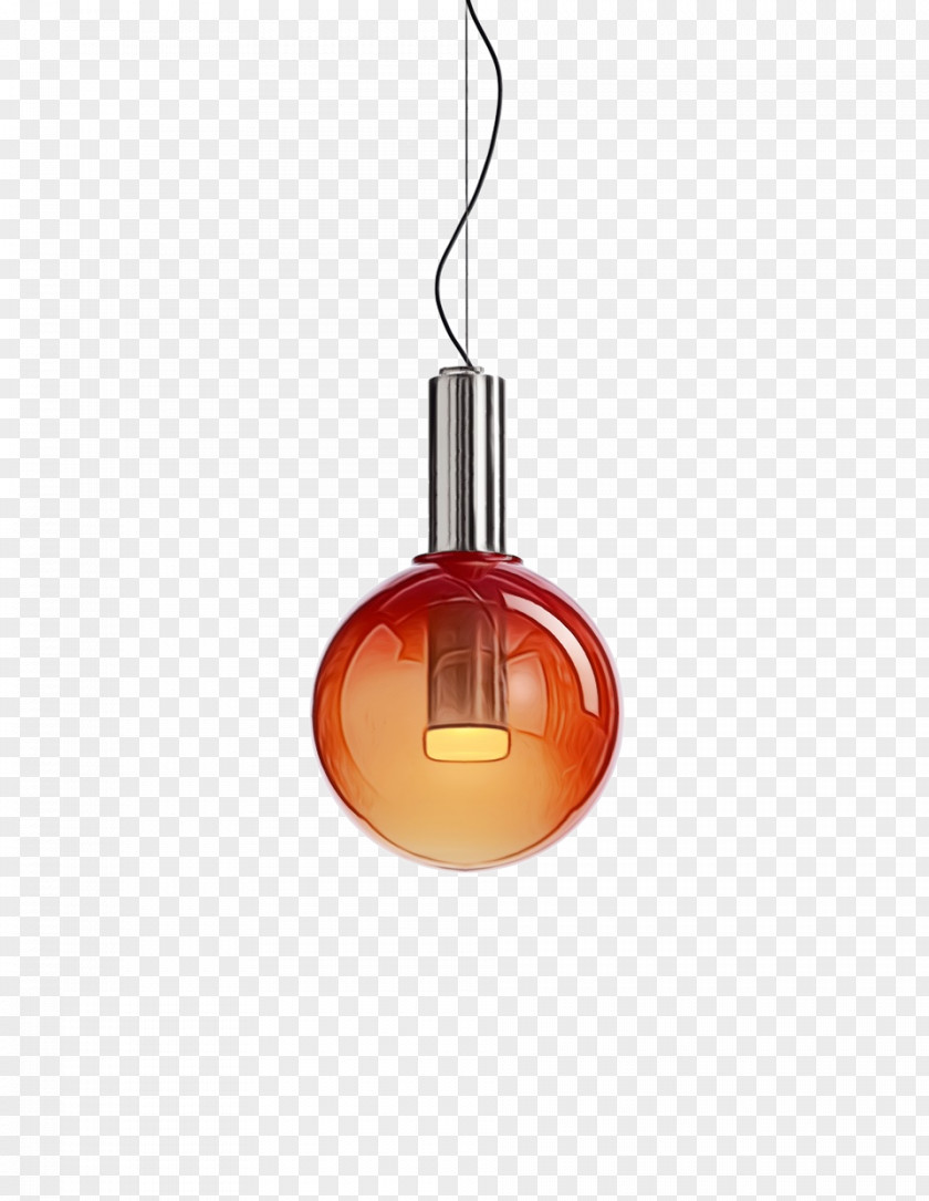 Interior Design Lighting Accessory Orange PNG