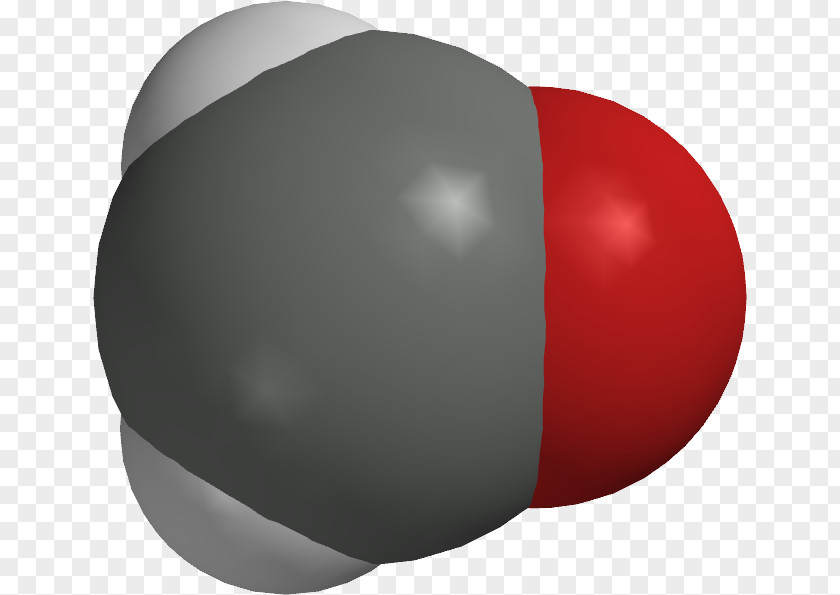 Formaldehyde Space-filling Model Acetaldehyde Carbonyl Group PNG