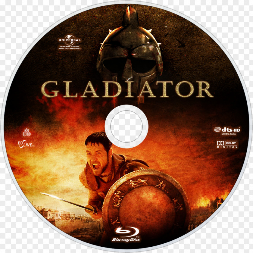Gladiator Movie Blu-ray Disc Film Poster DVD PNG