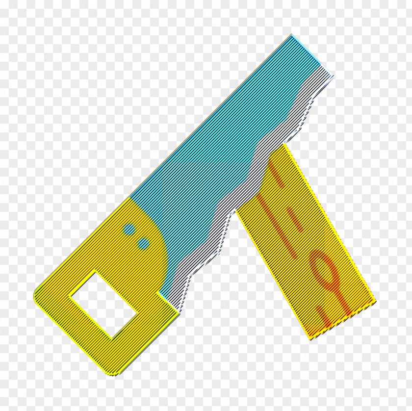 Hand Saw Icon Wood Labor PNG