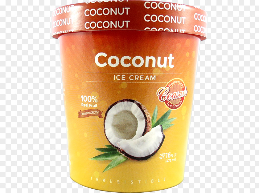 Ice Cream Köstliche Kokos-Rezepte: Aus Der RainbowWay®-Vitalkost-Küche Flavor Natural Foods PNG
