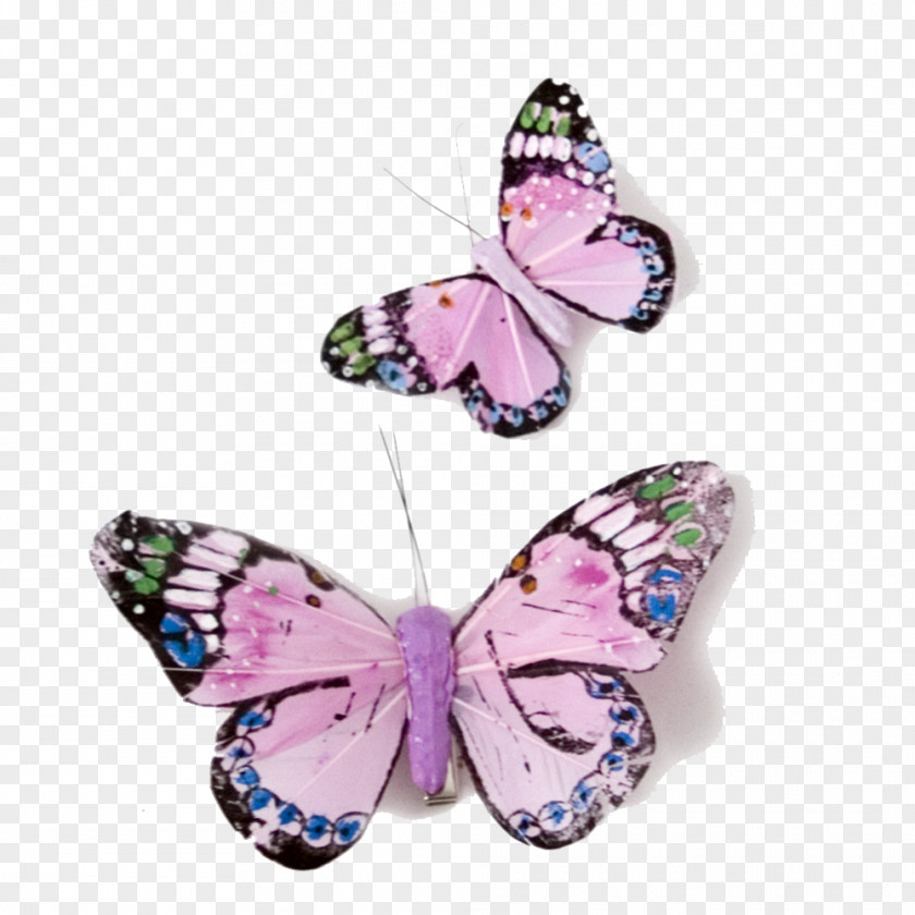 Pink Butterfly Transparent Monarch Nymphalidae Color PNG
