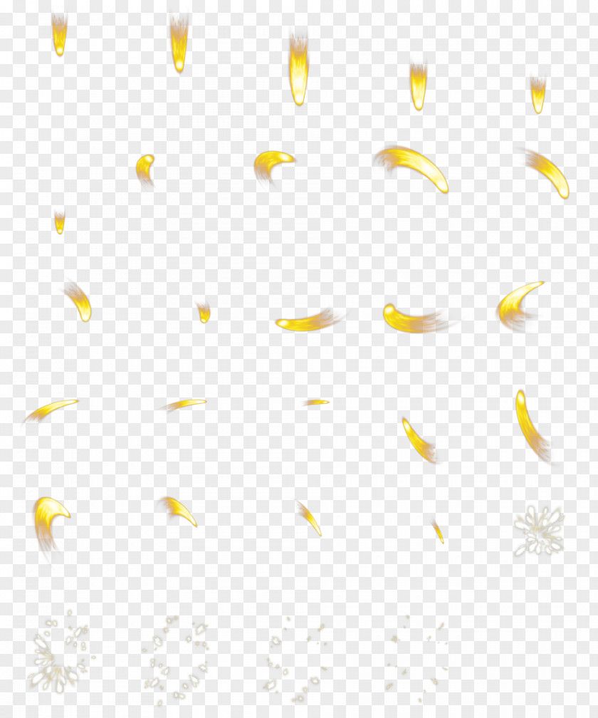 Sprite Petal Flower Yellow Pattern PNG