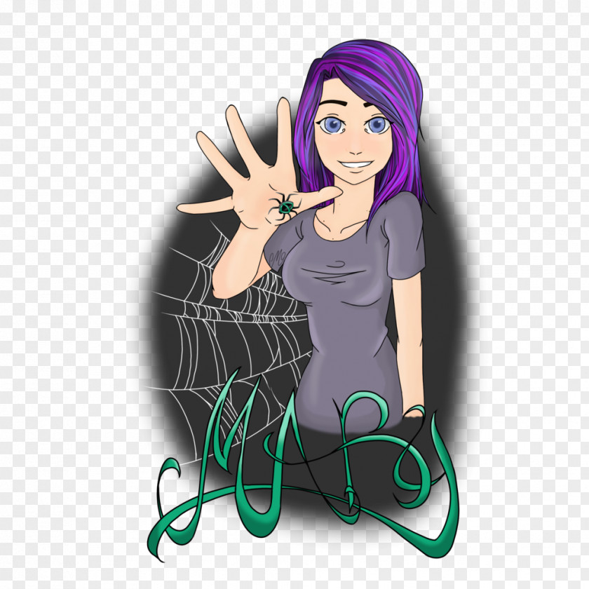 Tdesign Cartoon Purple Violet Teal PNG