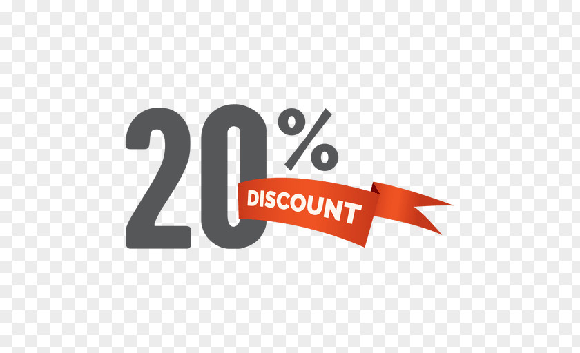 20 Discounts And Allowances Coupon Tag PNG