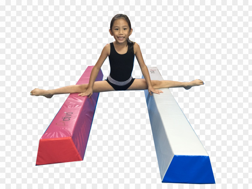 Gymnastics Balance Beam Physical Education Mat Sporting Goods PNG
