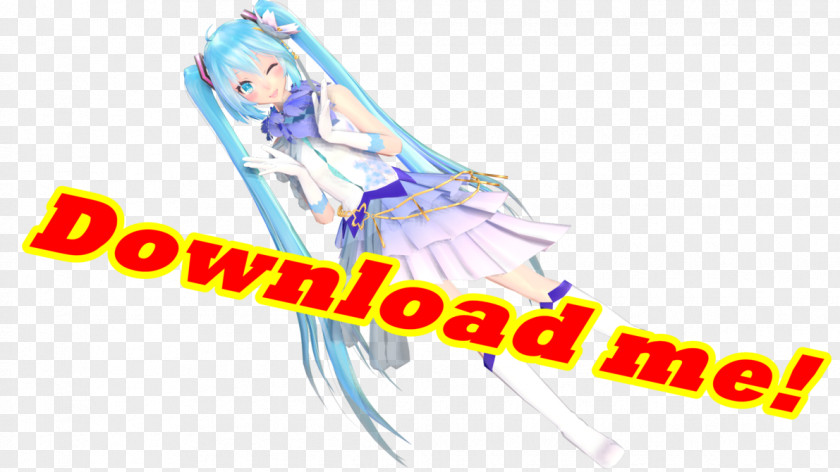 Hatsune Miku MikuMikuDance DeviantArt Download MediaFire PNG