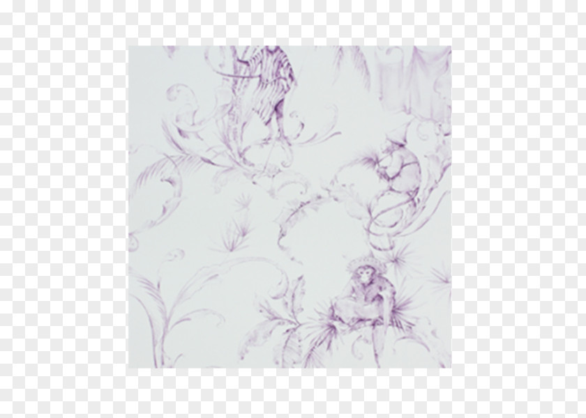 Papier Peint Paper Toile Jouy-en-Josas Textile Wallpaper PNG