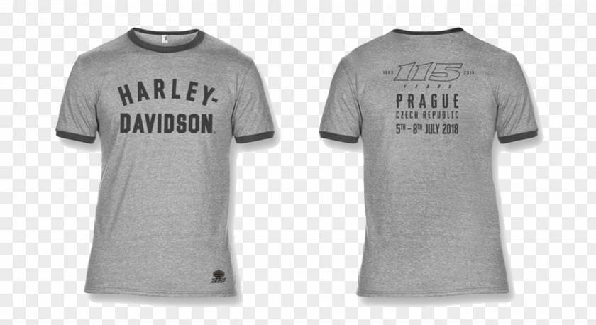 Shirt T-shirt HARLEY-DAVIDSON Anniversary PNG